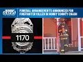 Funeral arrangements announced for firefighter killed in Horry County crash