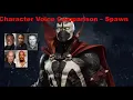 CHARACTER VOICE COMPARISON - SPAWN