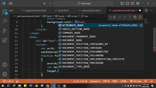 JavaScript setInterval clearInterval Event in JavaScript JavaScript Tutorial in Hindi Part 58
