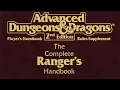 RPG Overview 260 AD D 2nd Edition The Complete Ranger s Handbook