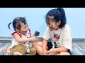 Download Lagu Diem and Quynh look so funny with their faces covered in coal
