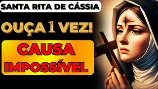 🙏SANTA RITA DE CASSIA 🙌OUÇA ESSA ORAÇÃO PARA SUA CAUSA IMPOSSÍVEL E URGENTE ❗VOCÊ VAI SE SURPREENDER