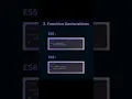 Javascript ES5 VS ES6 viral