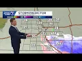 Accumulating snow south of Omaha Sunday afternoon