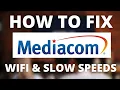 How To Fix Mediacom - No Internet No Wifi or Slow Speeds