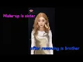 Make-up is sister after removing makeup is brother Crossdresser Shemale Transvestite