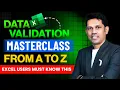 How to Use the Full Power of Data Validation in Excel