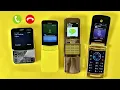 Incoming Call Nokia 8800 Vs Nokia 8100 | Outgoing Call i19pro slider + Motorola RAZR V8 flip
