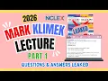 Mark Klimek Lectures part 1 Acid-Base Balance Prioritization Delegation Staff Management