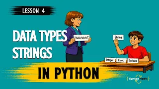 Python Lesson Data Types Strings in Python - Beginner