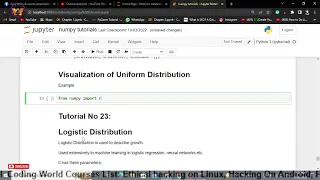 Uniform Data Distribution - Numpy Uniform Distribution