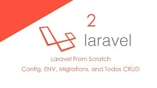 02 Laravel From Scratch Config ENV Migrations and Todos CRUD