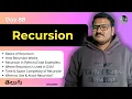 Master Recursion in Python Basics Code Examples DSA Applications Telugu srkcodes