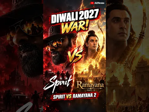 Spirit vs Ramayana Part 2 – Diwali 2027 Box Office Clash? Prabhas vs Ranbir & Yash, Oct 29