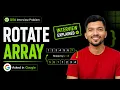 Google Asked This Rotate Array Question LeetCode 189 Interview Explanation