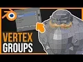 How to create Vertex Groups in Blender 2 79
