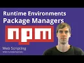 3 4 Web Scripting - Runtime Environments