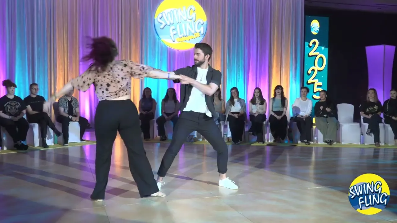 2025 Swing Fling Advanced Jack & Jill Andrei Bires & Maura Blutt   4K