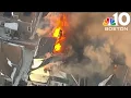 Crews battle massive house fire in Lynn