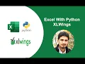 MS Excel Python XLWings setup