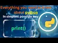 printing in python print output to console using print python tutorial python full course