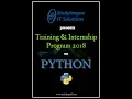Python Interns Testimonial