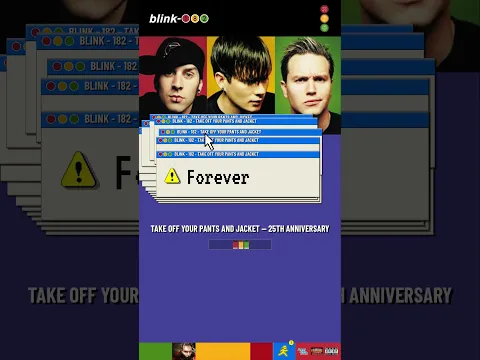 Take off your pants and buy a jacket from blink182.com #takeoffyourpantsandjacket #blink182