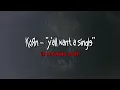 KoRn - Y'all Want a Single (karaoke)