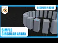Simple Circular Array Geometry Node Free