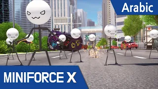 Arabic Language Dub MiniForce X 28 رسومات الشعار المبتكرة على قيد الحياة 