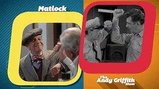 Andy Griffith Show Matlock Mash-Up - MeTV