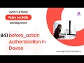 before - action Authentication in Devise