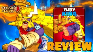 new anime fury king skin review is it worth it clash of clans