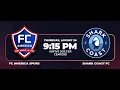 UPSL Summer Cup Game - FC America Vs Shark Coast