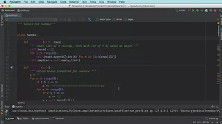 PyCharm python code profiling demo 2min