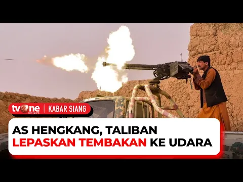 Rayakan AS Hengkang, Taliban Berpesta dengan Melepaskan Tembakan ke Udara
