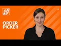 The Home Depot Order Picker Featured Job