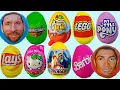 Download Lagu 15 Surprise Eggs, Kinder Surprise Ronaldo Messi Lego Barbie Minecraft Avengers Lays ASMR