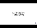 LeetCode 796 Rotate String