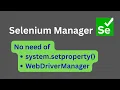 Selenium Manager feature - Browser Driver binaries Selenium 4 6 0 onwards