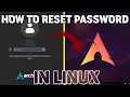 Reset Forgotten Password in Any Linux distro ft Arch Linux