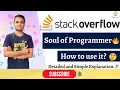 What is Stack Overflow How to use Stack Overflow Simply explained in Hindi The Nerd Engineer