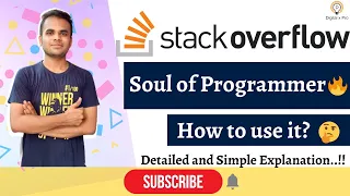 What is Stack Overflow How to use Stack Overflow Simply explained in Hindi The Nerd Engineer