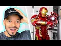 UNBOXING A 10 000 IRONMAN MARK 46 XLVI SUIT Jeremy Lynch