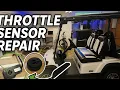 Fixing Evolution Golf Cart Throttle Position Sensor Part 2 04 1181 Error 085 Troubleshooting TPS