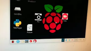 Python Pi Camera Script with Desktop Shortcut