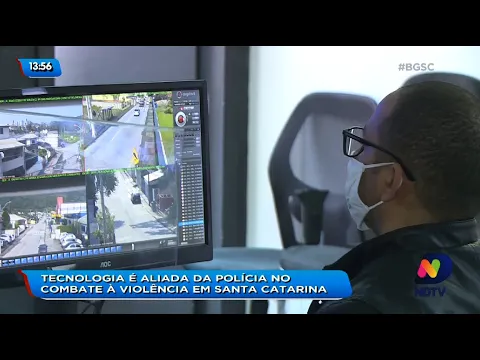 Tecnologia é aliada da polícia no combate à violência em Santa Catarina
