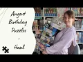 Sue s Birt ay Puzzle Haul August 2023 Jigsaw Puzzle Unboxing