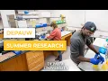 Summer Research at DePauw 2025