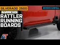 2020-2024 Silverado 2500 Barricade Rattler Running Boards Review Install